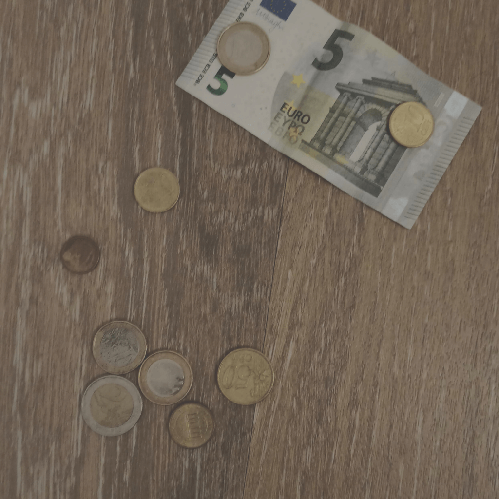 Bargeld, Münzen und Scheine